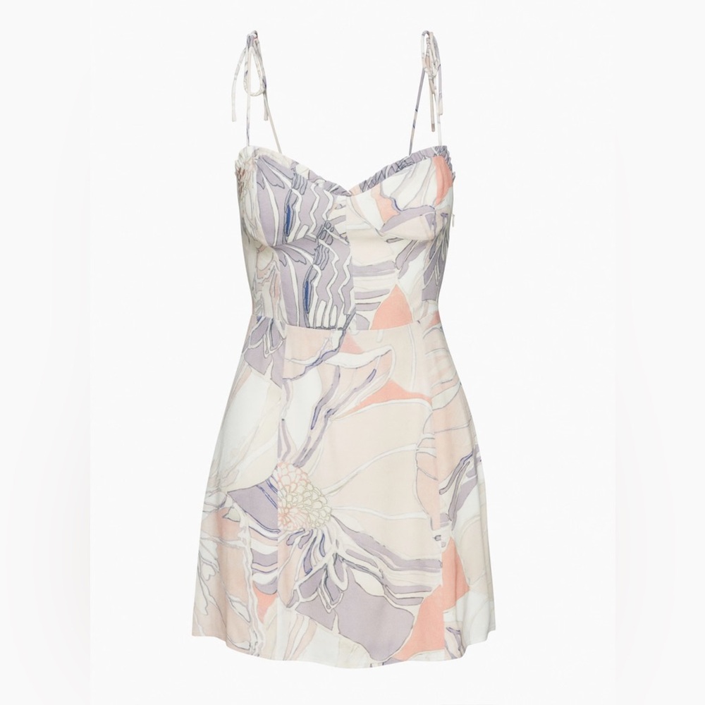 NWT Aritzia Fable Sundress in Coral/Ardoise size 4